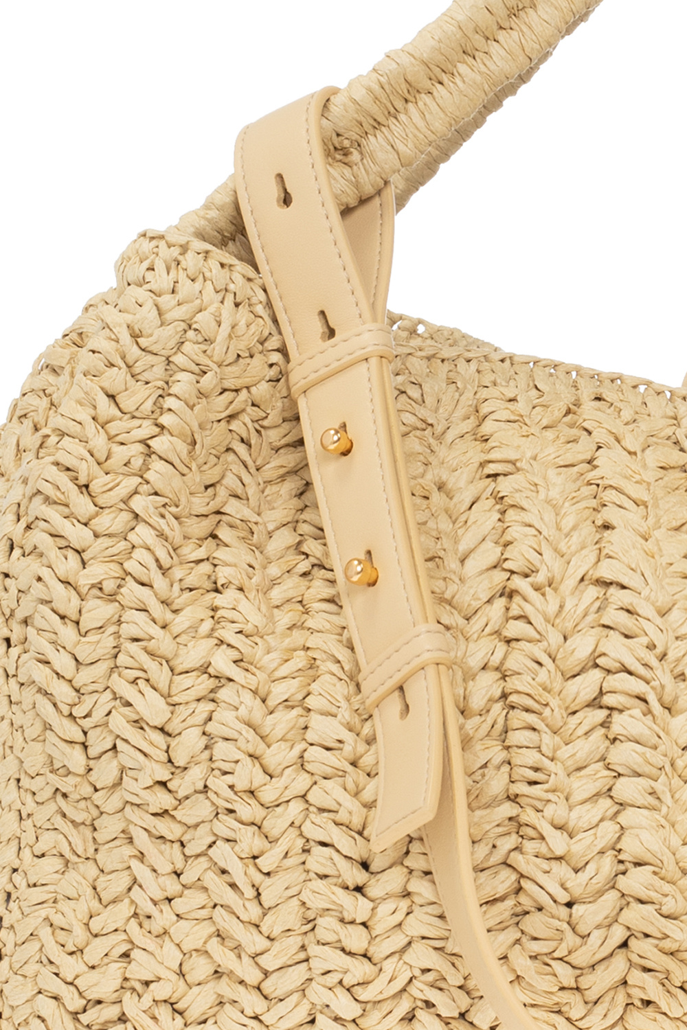 【SATUR】25SS/送料関税込み★Bon Voyage Raffia Shoulder Bag★ Bon Voyage Raffia Shoulder Bag - Cream | ファッション通販